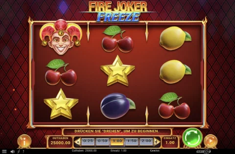 Fire Joker Freeze Spielansicht