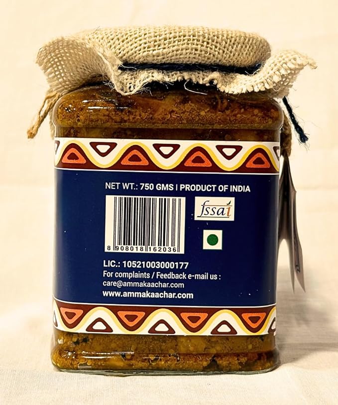 image of a jackfruit pickle jar | kathal achar ka jar